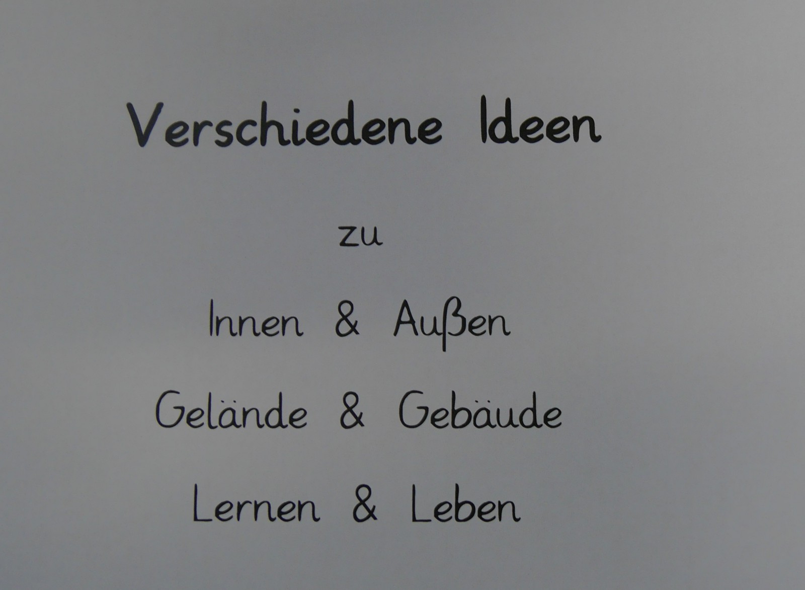 Projektbuch der Wiesenklasse