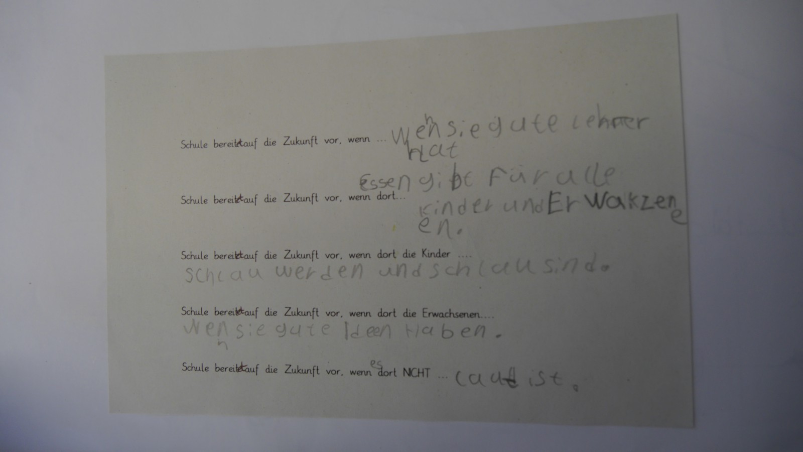 Projektbuch der Wiesenklasse