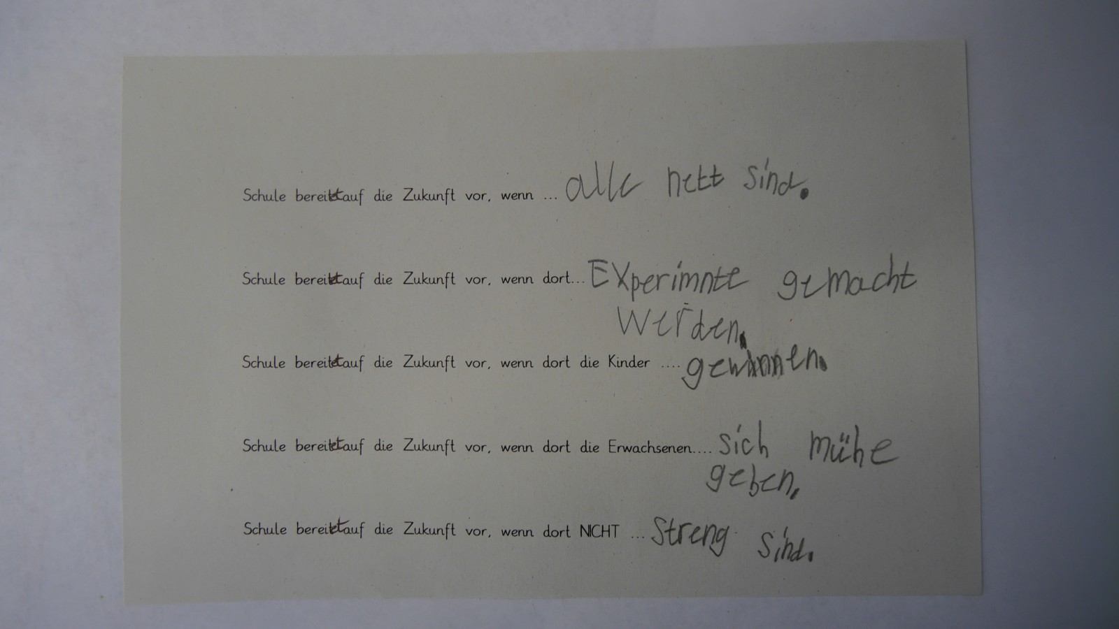 Projektbuch der Wiesenklasse