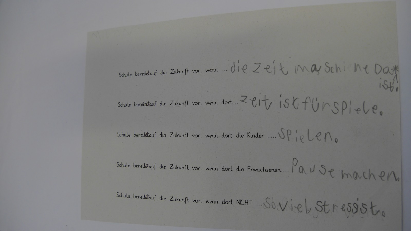 Projektbuch der Wiesenklasse