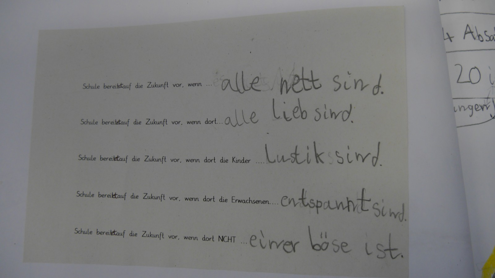Projektbuch der Wiesenklasse