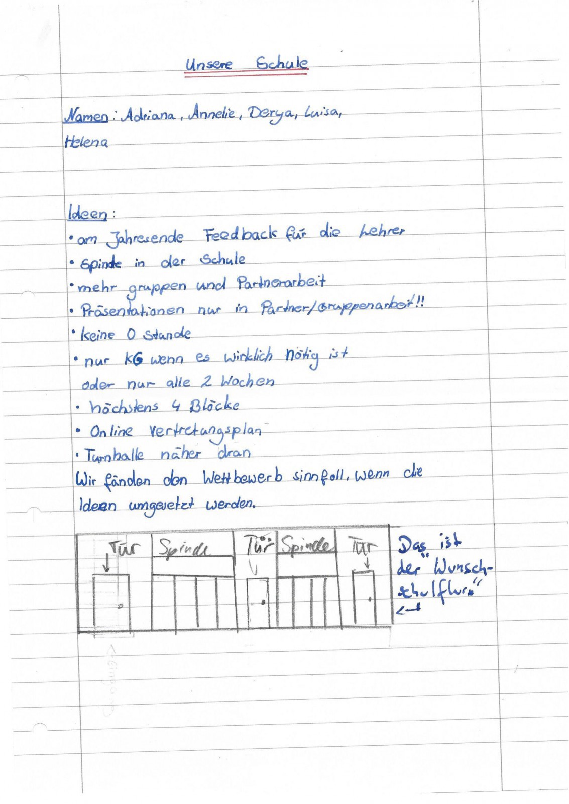 Online-Vertretungsplan & Spinde