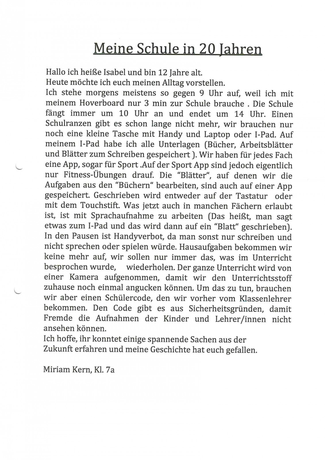 Gedichte zur Schule der Zukunft