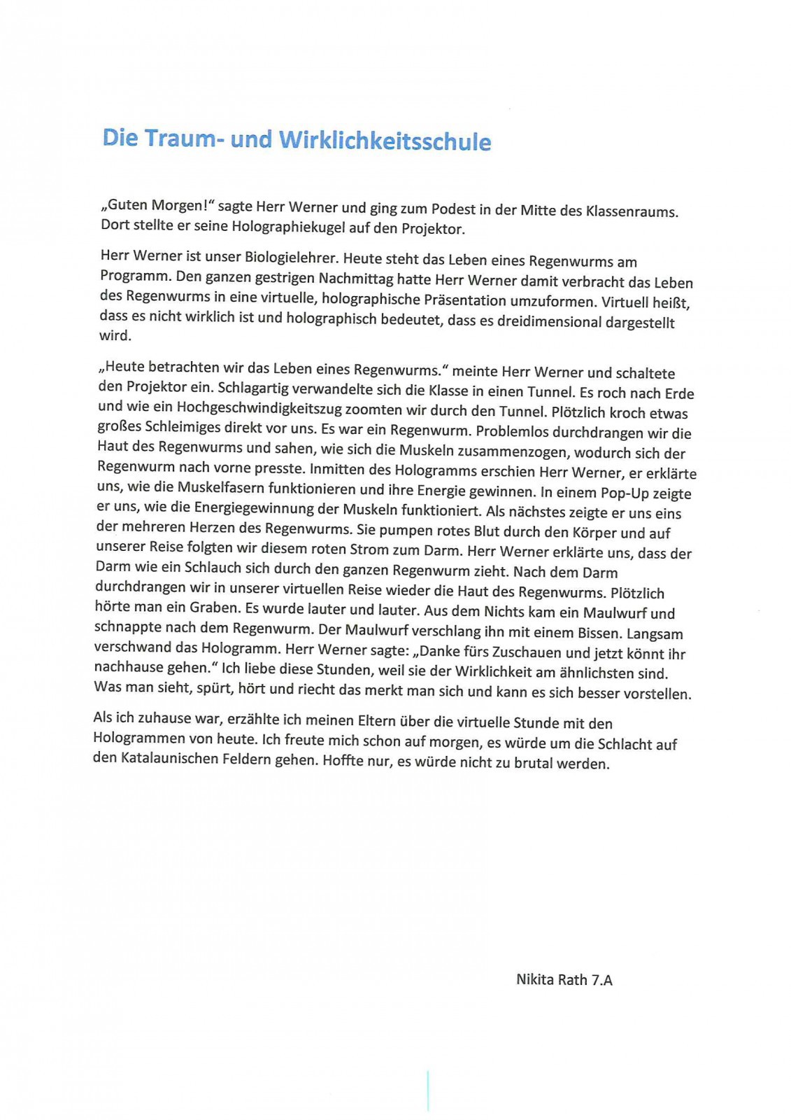 Gedichte zur Schule der Zukunft