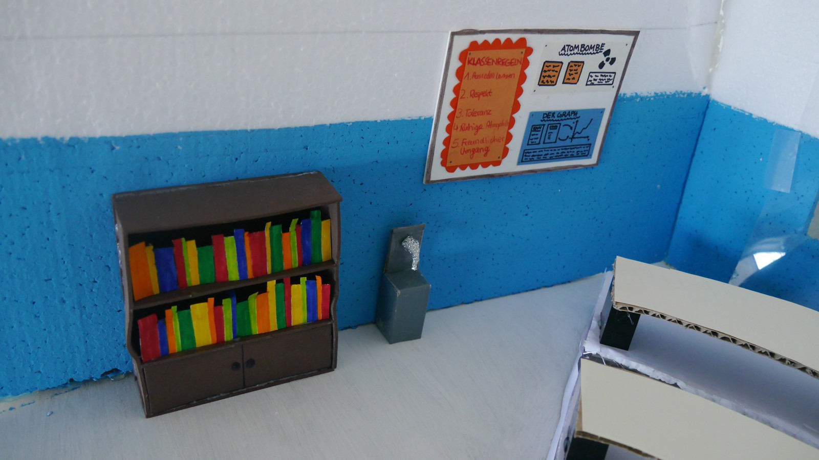 Schulmodell - moderne Schule