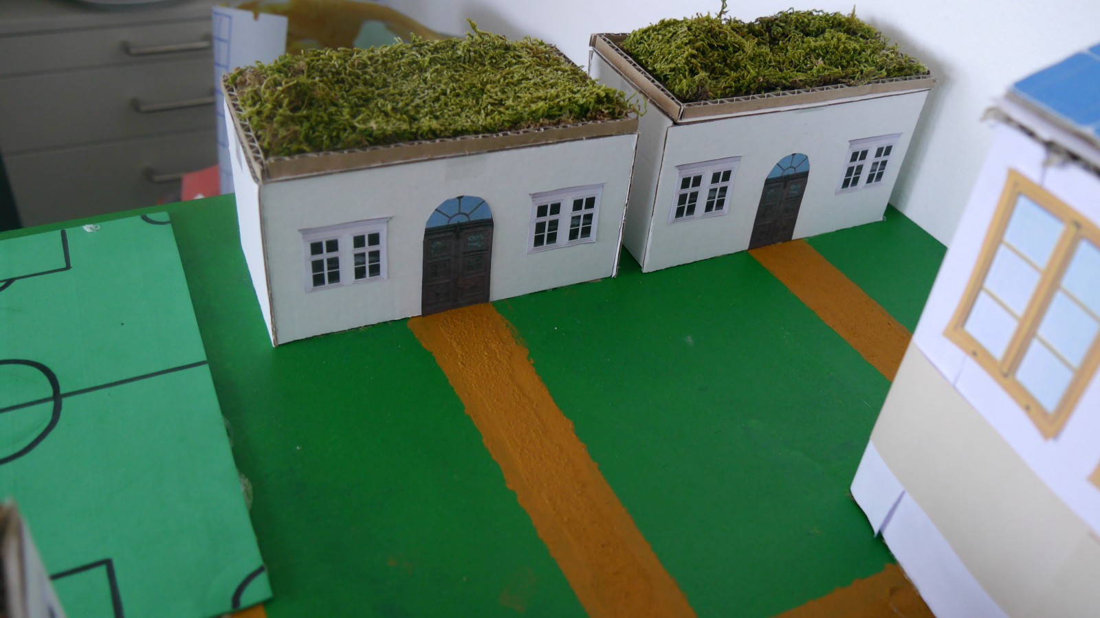 Schulmodell - moderne Schule