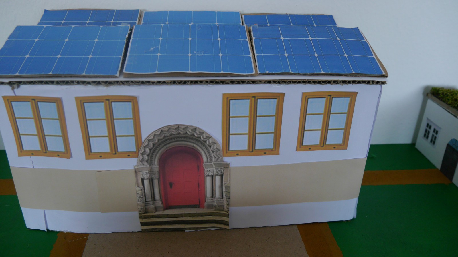 Schulmodell - moderne Schule