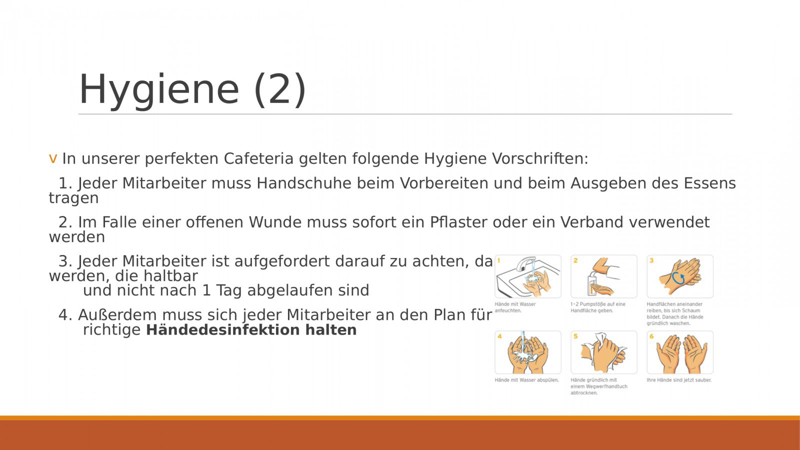 Unsere perfekte Cafeteria