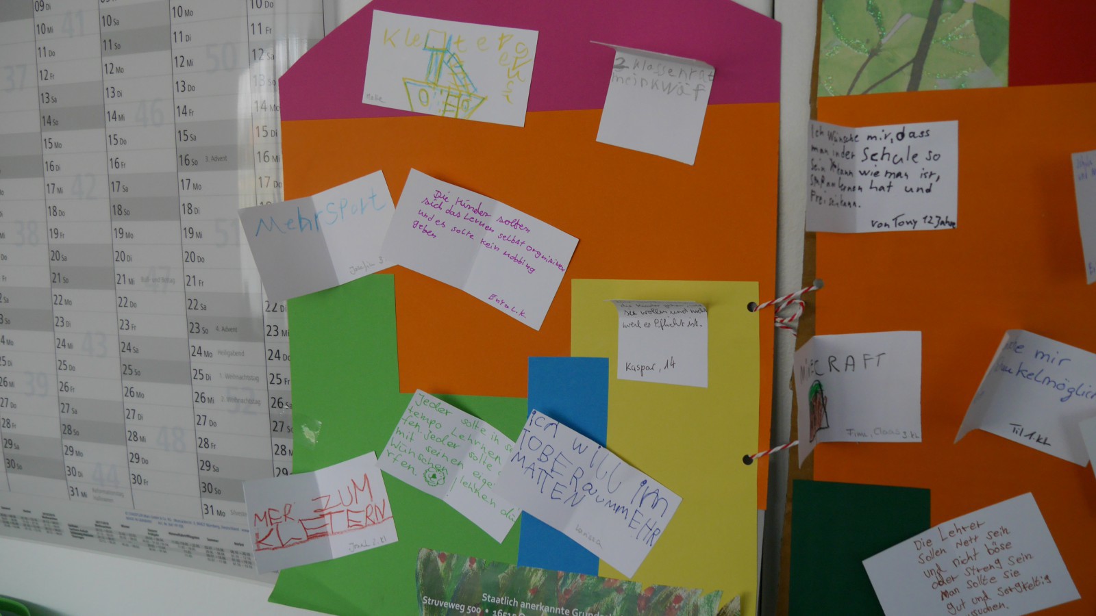 Wünschehäuser für eine Schule von morgen